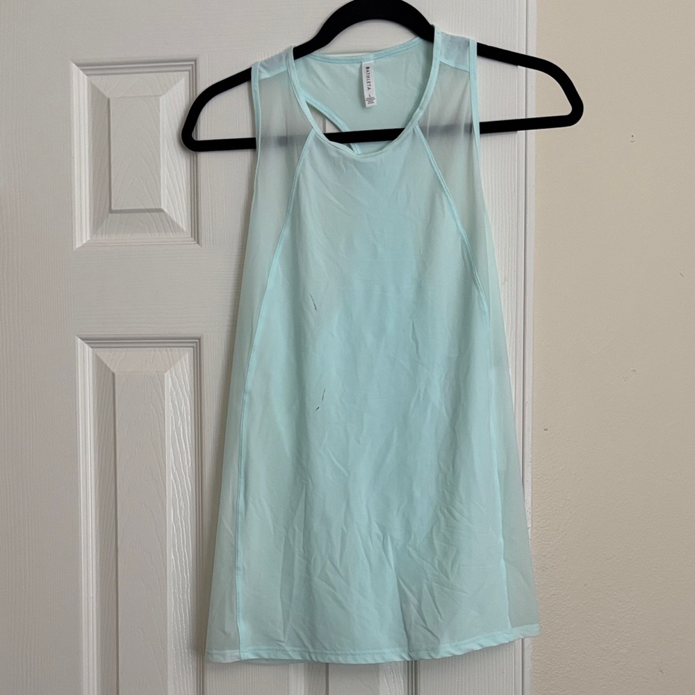 Athleta Aqua Sleeveless Tank Top